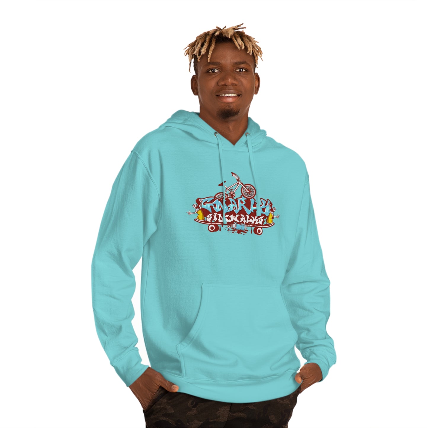 Gnarly Sidewalks - Logo - Hoodie