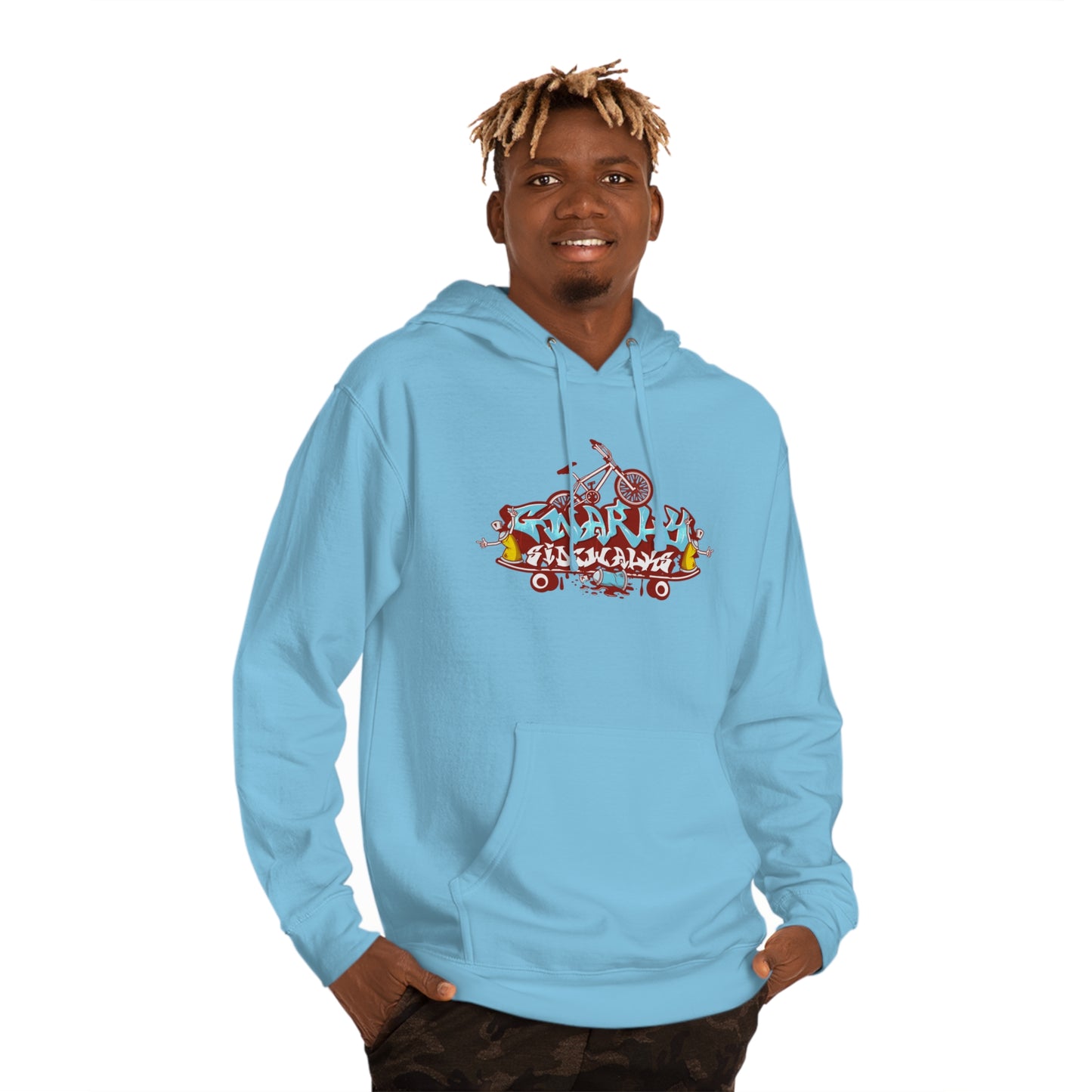 Gnarly Sidewalks - Logo - Hoodie