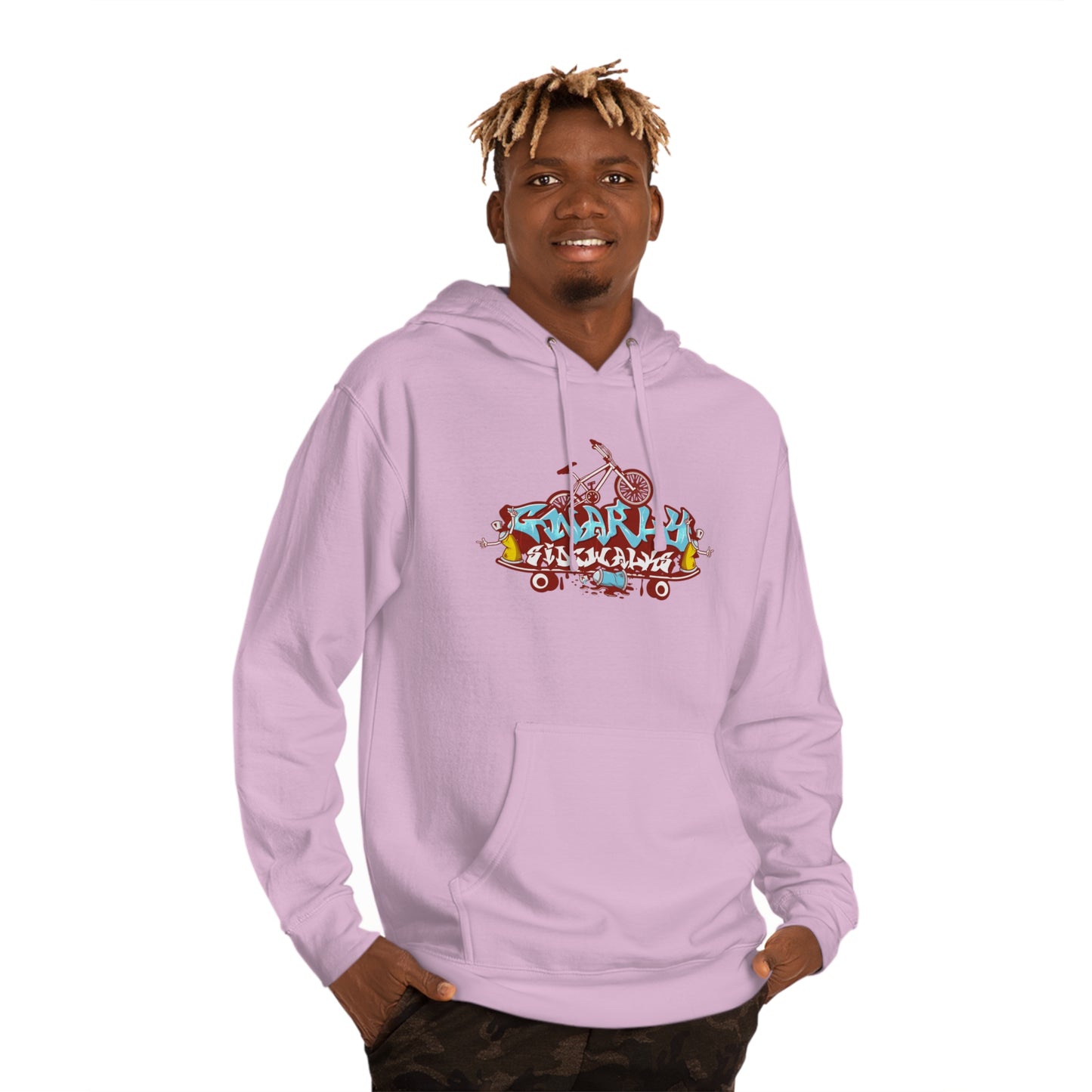 Gnarly Sidewalks - Logo - Hoodie