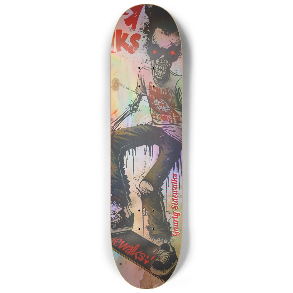 8.25" Gnarly Skater Dude - Holographic - v1.0