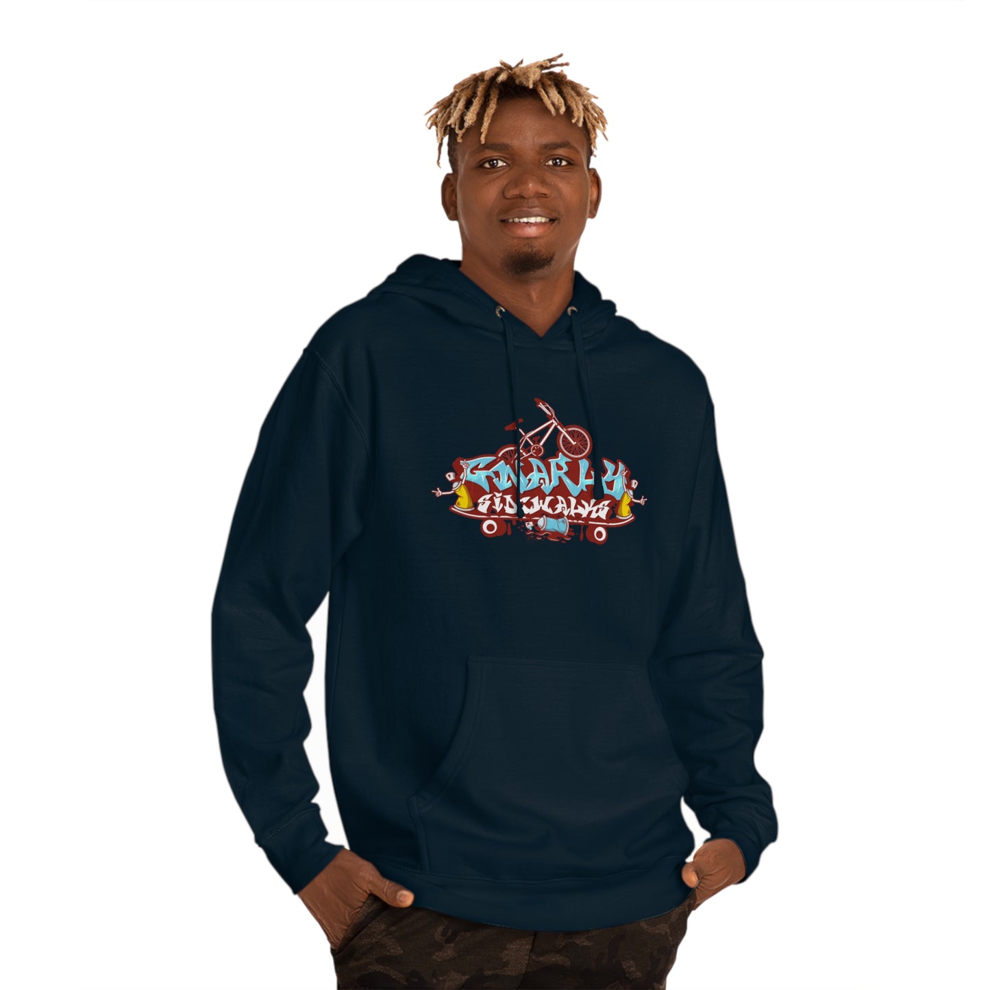 Gnarly Sidewalks - Logo - Hoodie