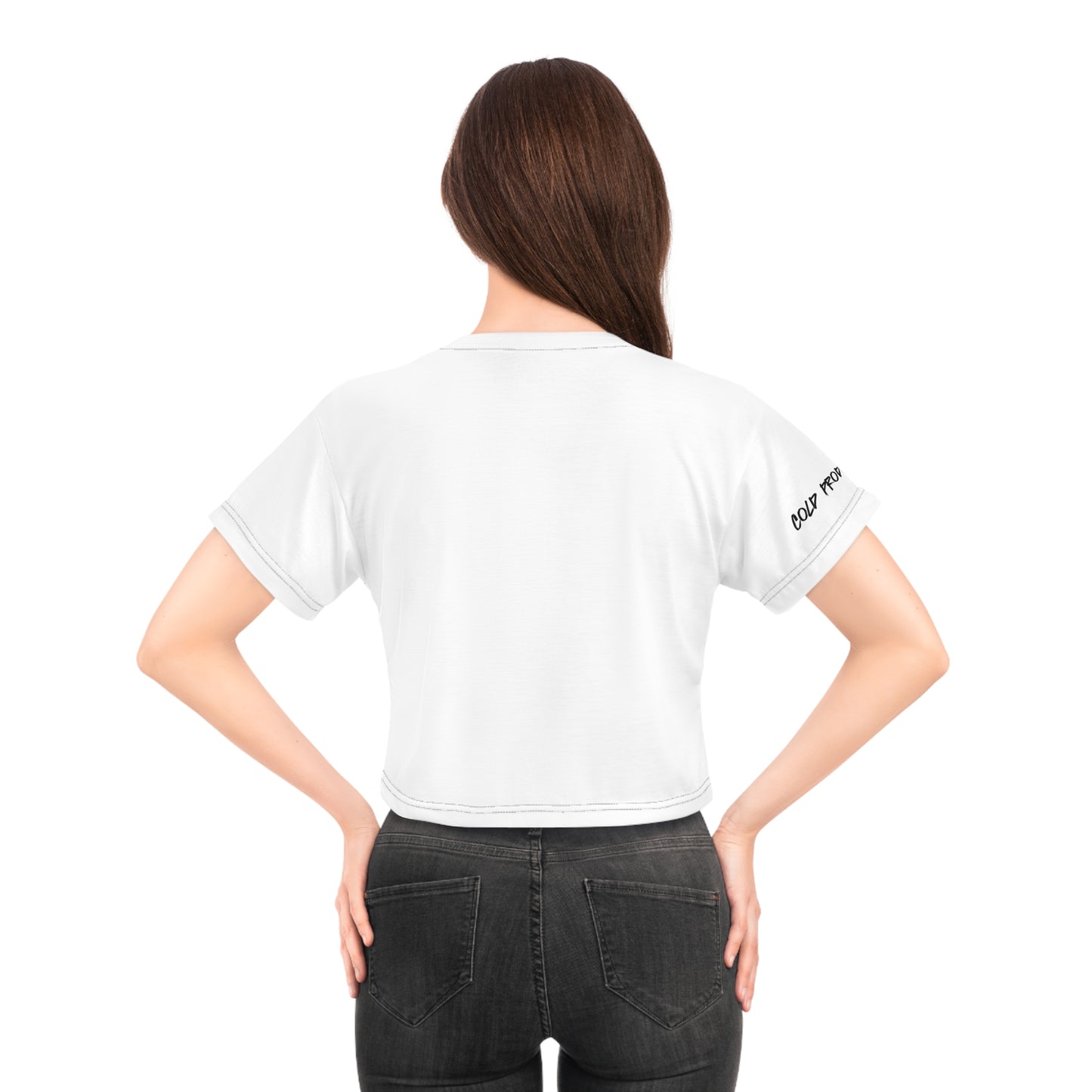 Gnarly Sidewalks - Women's Cropped T-Shirt