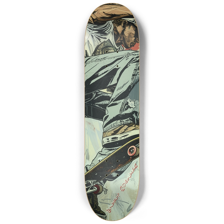 8.25" Gnarly Skater Dude - Glow in the Dark v1.0