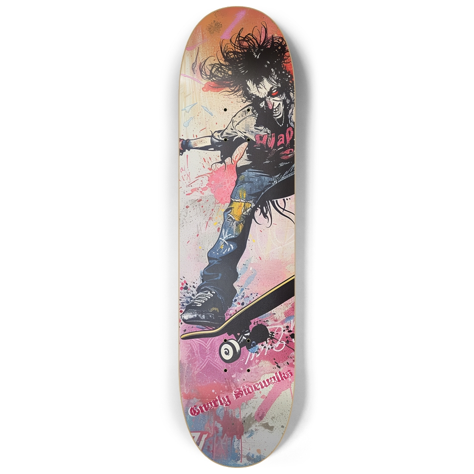 8.25" Gnarly Skater Dude - Holographic - v1.1