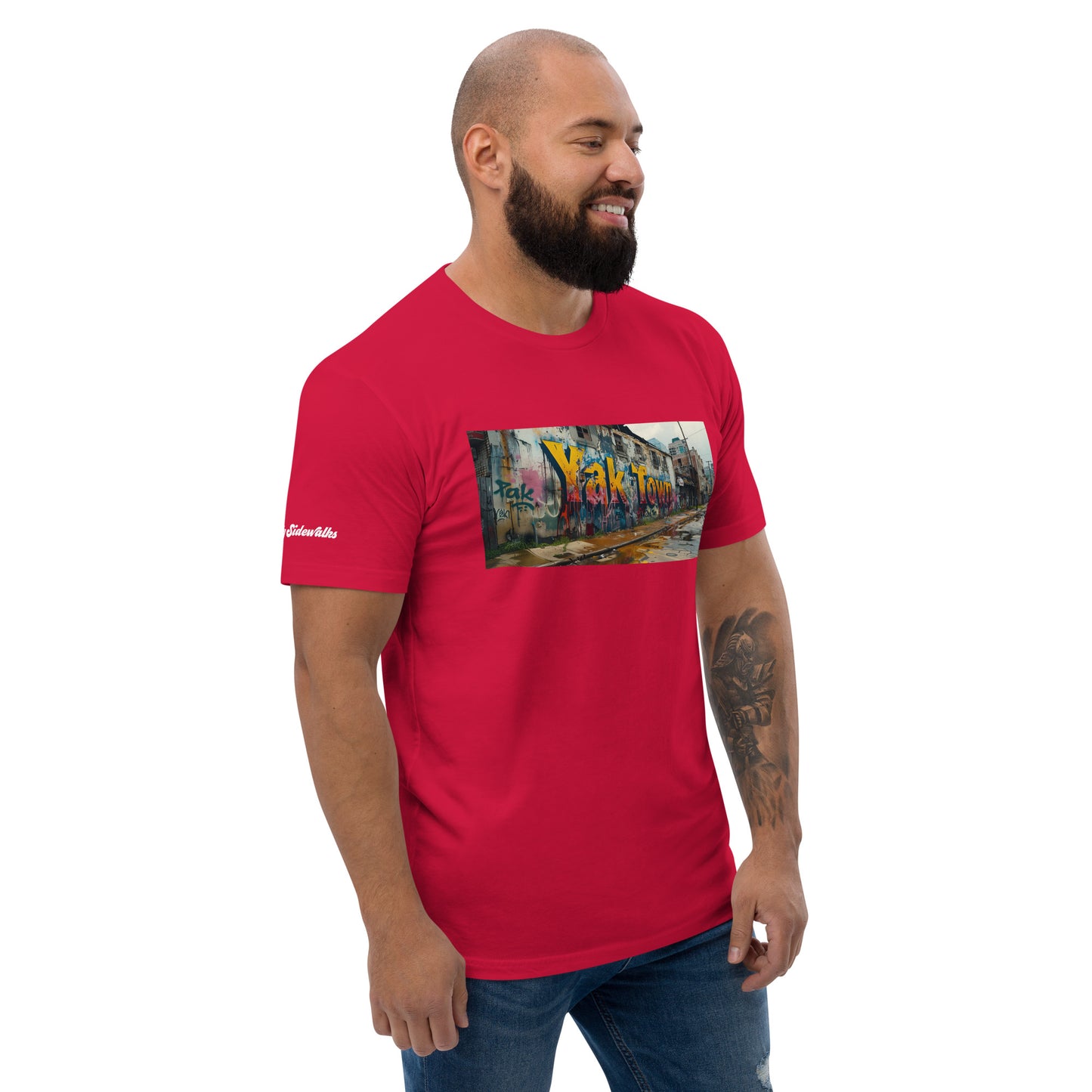 Gnarly Sidewalks - Yak Town Tribute 1.0 - T-shirt
