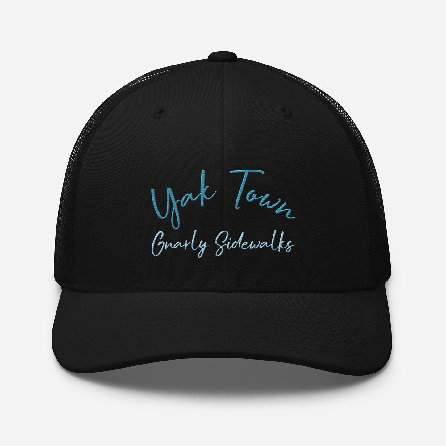Yak Town Trucker Cap - Light  Blue