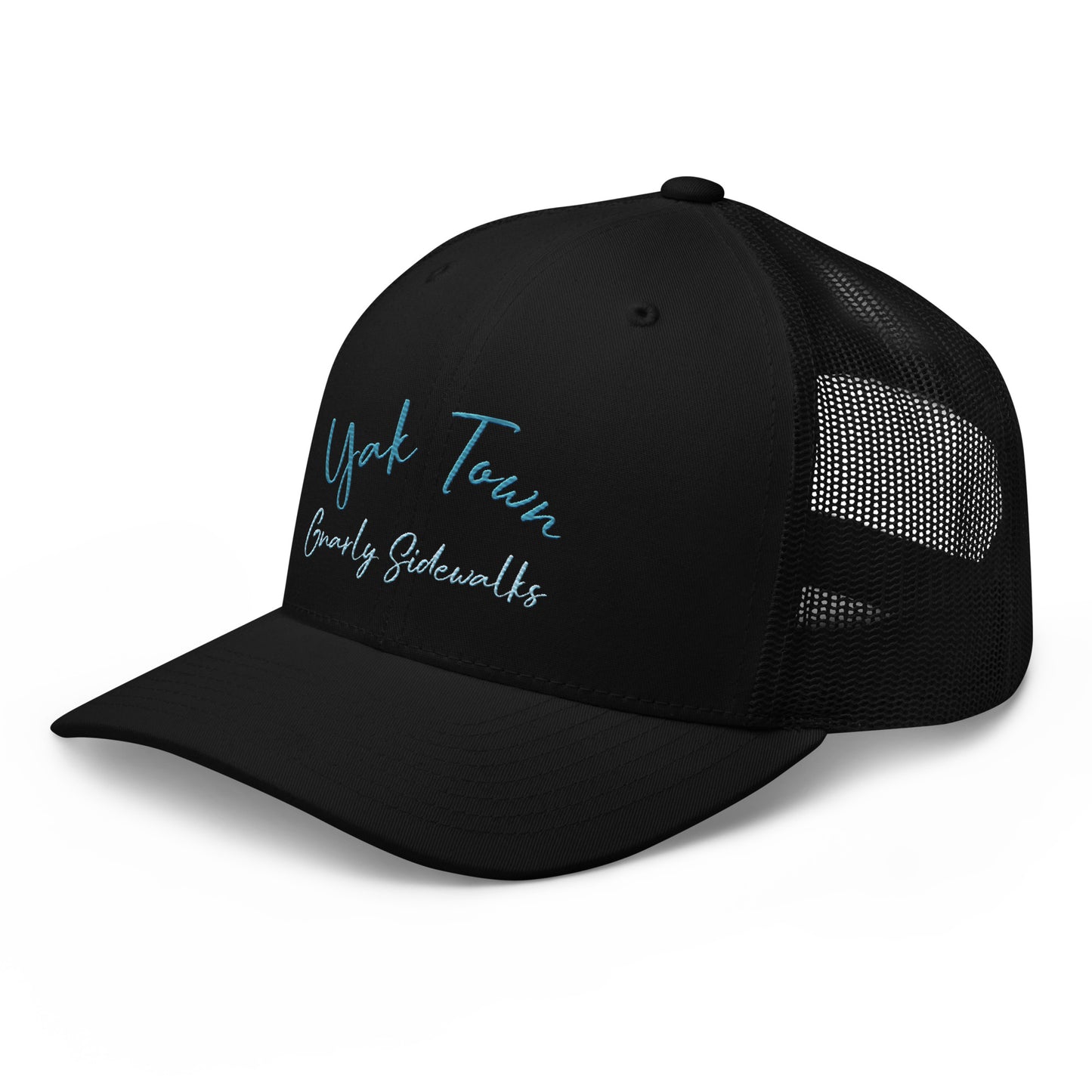 Yak Town Trucker Cap - Light  Blue