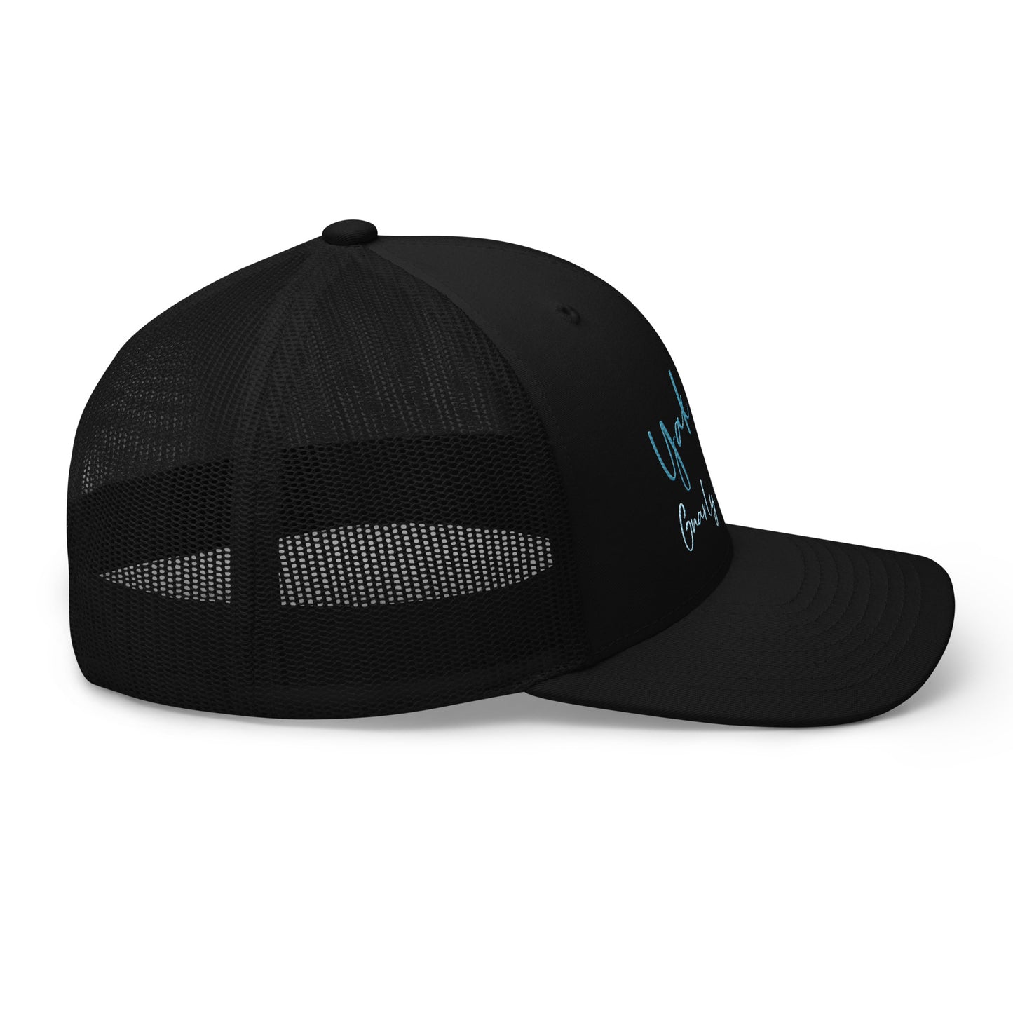Yak Town Trucker Cap - Light  Blue