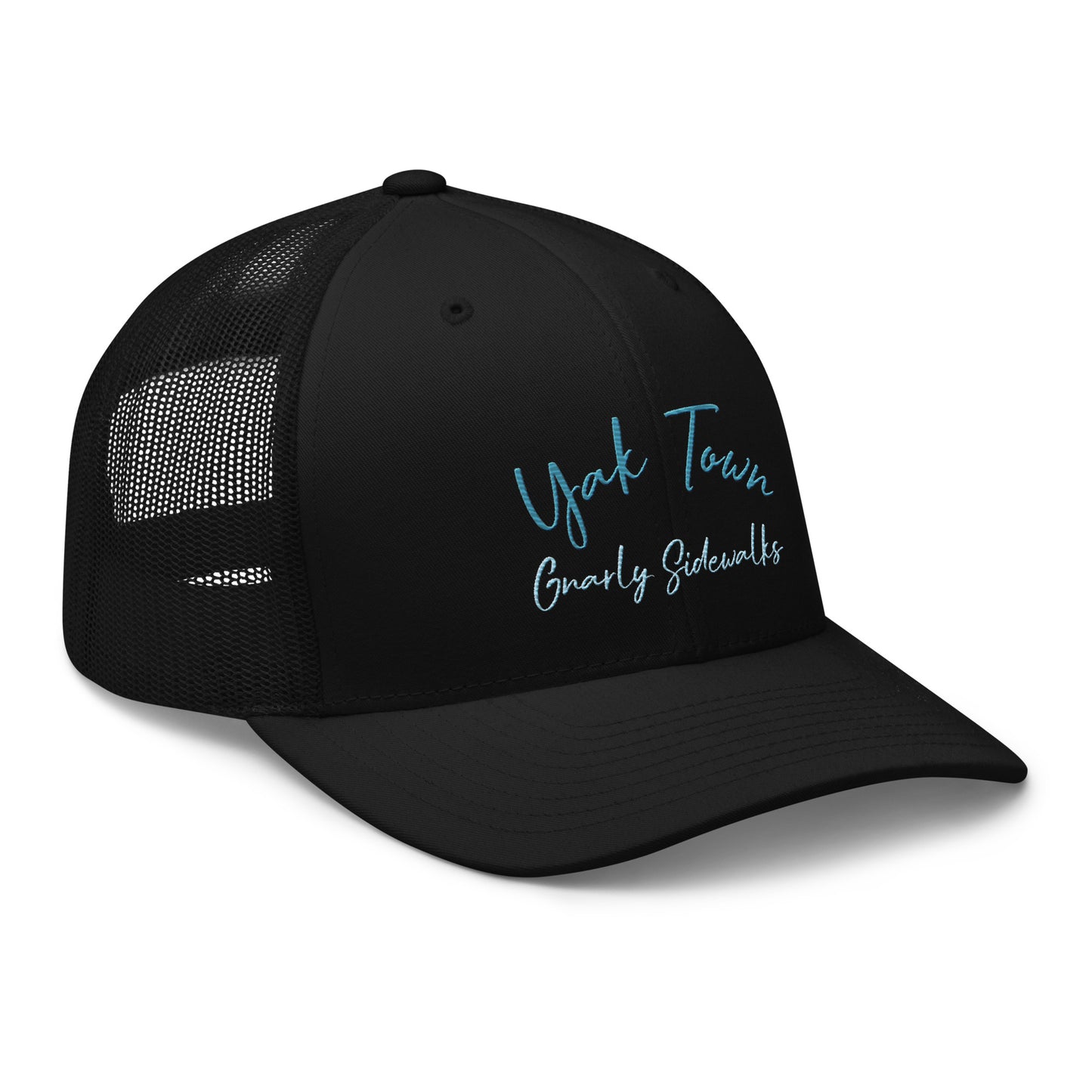 Yak Town Trucker Cap - Light  Blue